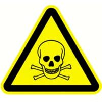 Warning icon toxic
